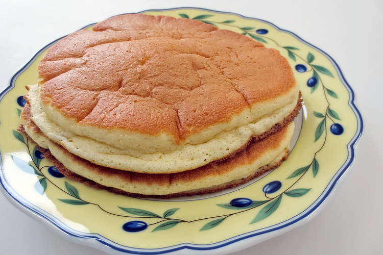 おやつイン ひと手間でふわもちパンケーキ レシピ 作り方 By 江別製粉 クックパッド 簡単おいしいみんなのレシピが360万品