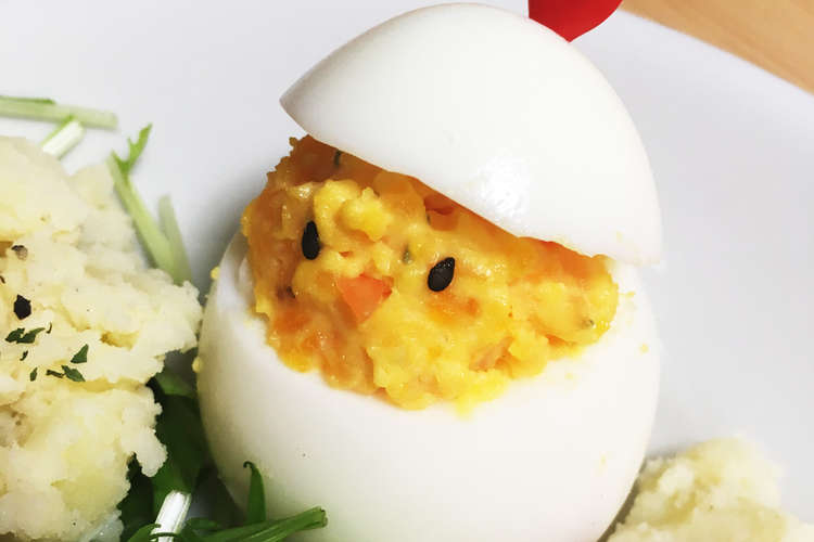 ゆで卵カップ ひよこちゃん レシピ 作り方 By ぴのすけ クックパッド 簡単おいしいみんなのレシピが350万品