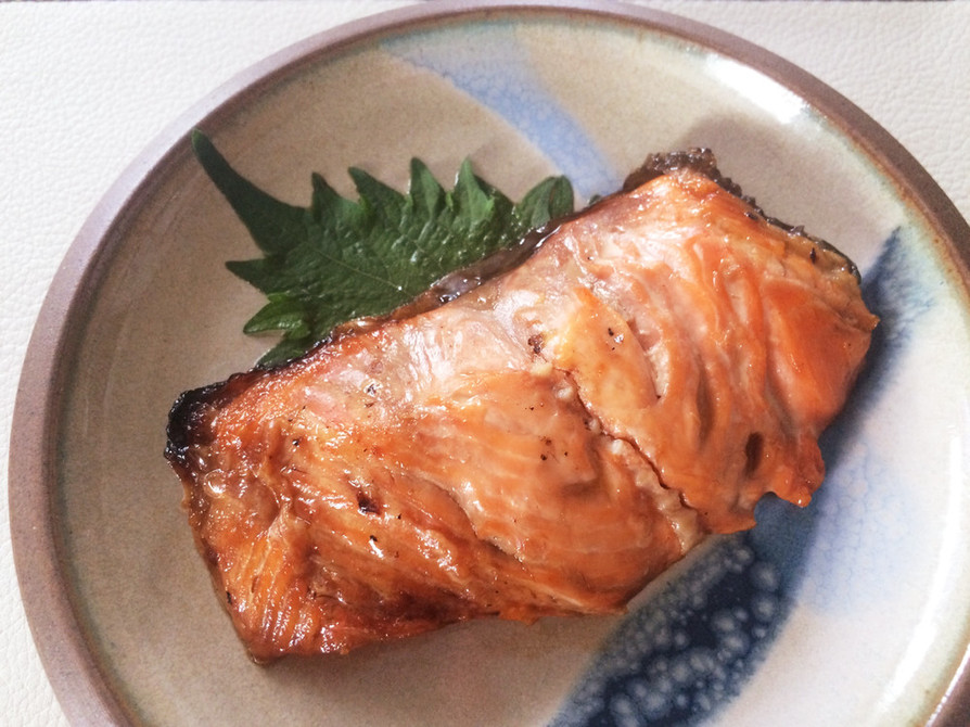 ☆簡単作り置き☆焼き鮭の味醂漬けの画像