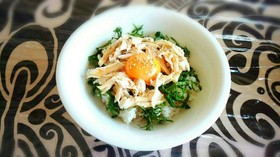 簡単3分❤美味しい❤サラダチキン丼