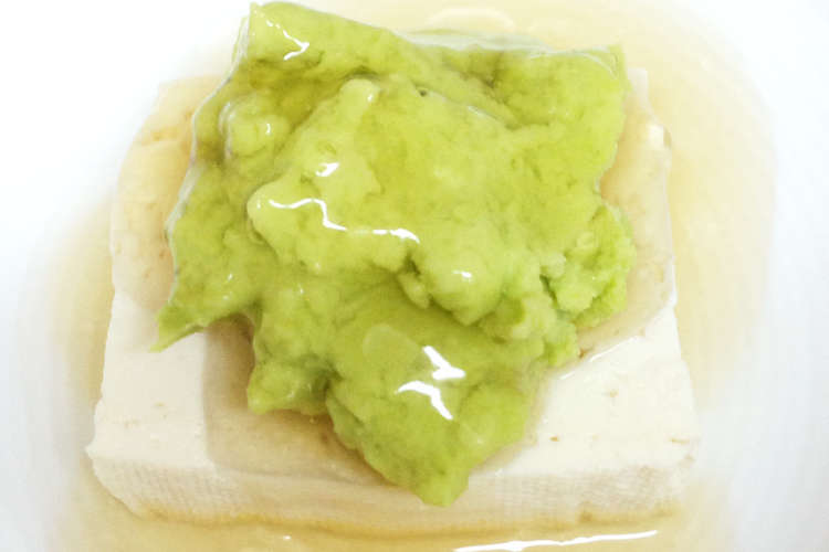 離乳食中期 お豆腐と枝豆の和風あんかけ レシピ 作り方 By Yukdiamond クックパッド 簡単おいしいみんなのレシピが360万品