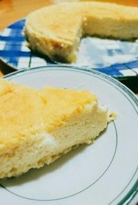 柚子茶で半熟♪ヨーグルトチーズケーキ