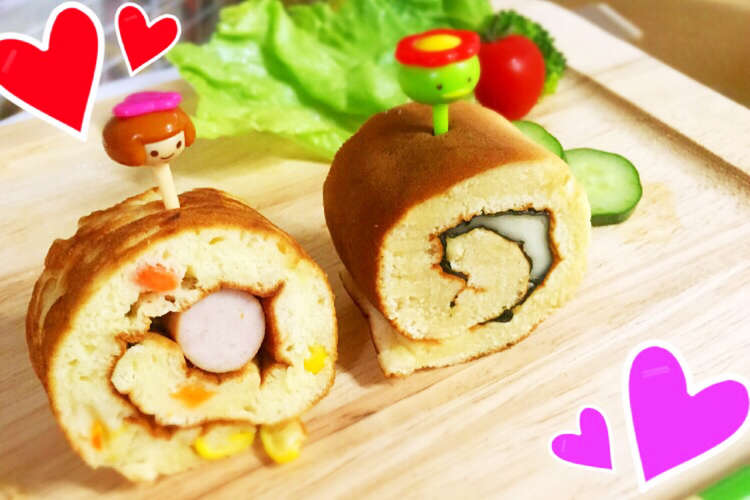 Hmで簡単 卵不使用2種のプチロール レシピ 作り方 By じゃじゃ子06 クックパッド 簡単おいしいみんなのレシピが360万品