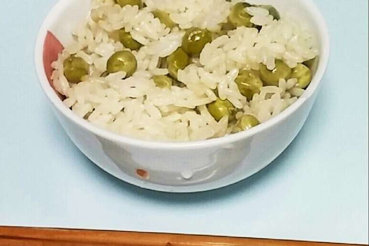 ほんのり醤油味 ピース豆ごはん レシピ 作り方 By きりんアップル クックパッド 簡単おいしいみんなのレシピが374万品