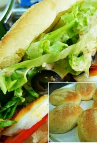 subway的サンド用パン♪