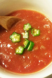 トマト缶♪簡単♪冷製スープ
