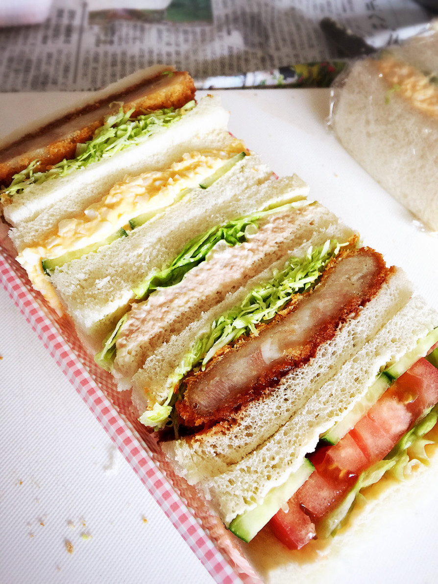 ☆パン屋さん仕込みの定番サンドイッチ☆の画像