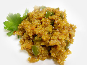 KALDI試食★カレーブルグル