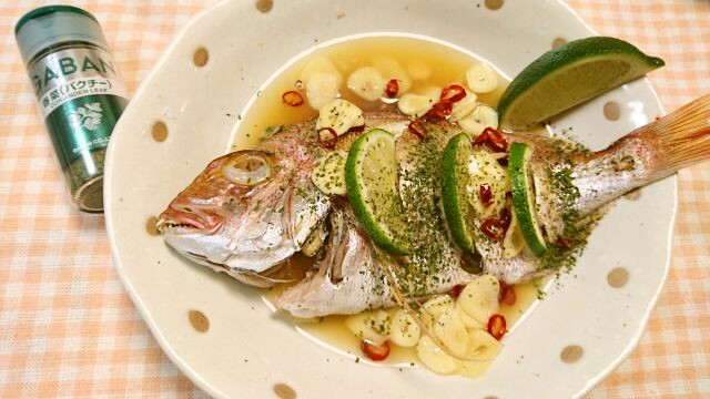 レンジで６分♡白身魚のマナオ蒸しの画像