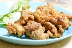 おから衣de唐揚げ*うれしい糖質OFF