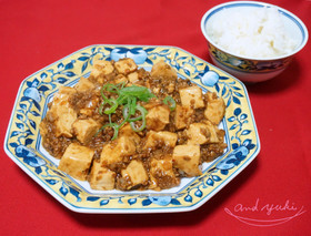 喝を入れる☆麻婆豆腐
