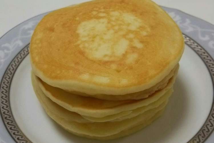水切りヨーグルトでパンケーキ レシピ 作り方 By ちびまかろん クックパッド 簡単おいしいみんなのレシピが352万品