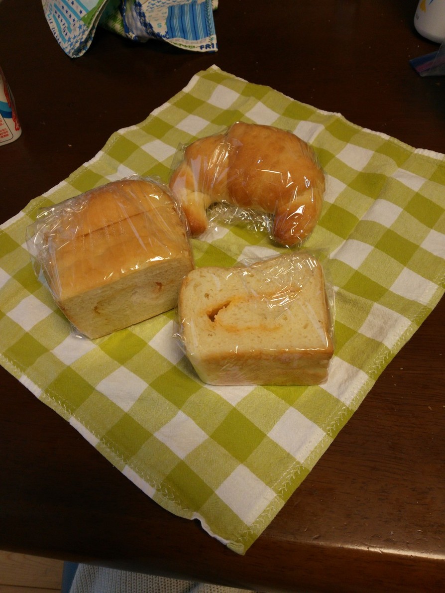 そのままで美味しいおかず食パンの画像