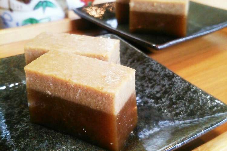 簡単 混ぜるだけ 黒砂糖寒天 レシピ 作り方 By Hamonata クックパッド 簡単おいしいみんなのレシピが371万品