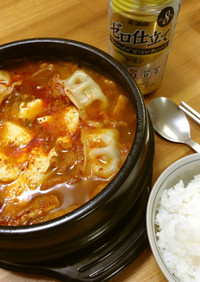 韓国 キムチ餃子チゲ キムチマンドゥチゲ