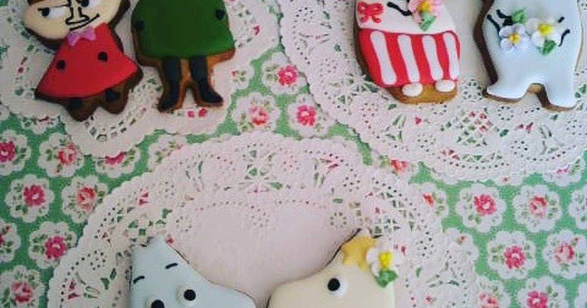 ムーミンのアイシングクッキー レシピ 作り方 By Champagne クックパッド 簡単おいしいみんなのレシピが360万品