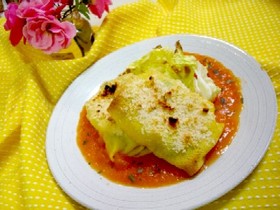 ポテトのクレープ包み焼き