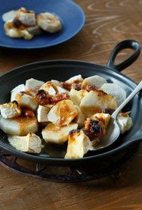 カマンベールと里芋の ハニー味噌ロースト