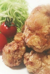 カリッとジューシー鶏の唐揚げ★生姜醤油味