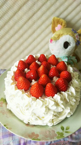 簡単!卵なし 炊飯器でスポンジケーキ!