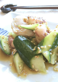 イカゲソ&胡瓜✿毎日食べたい栄養サラダ