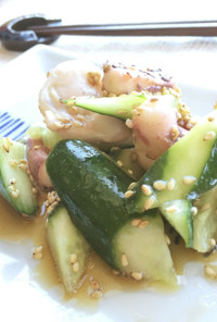 イカゲソ&胡瓜✿毎日食べたい栄養サラダ