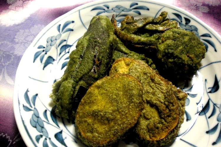 緑茶を食べよう 粉末緑茶入り天ぷら レシピ 作り方 By ふっち クックパッド 簡単おいしいみんなのレシピが355万品