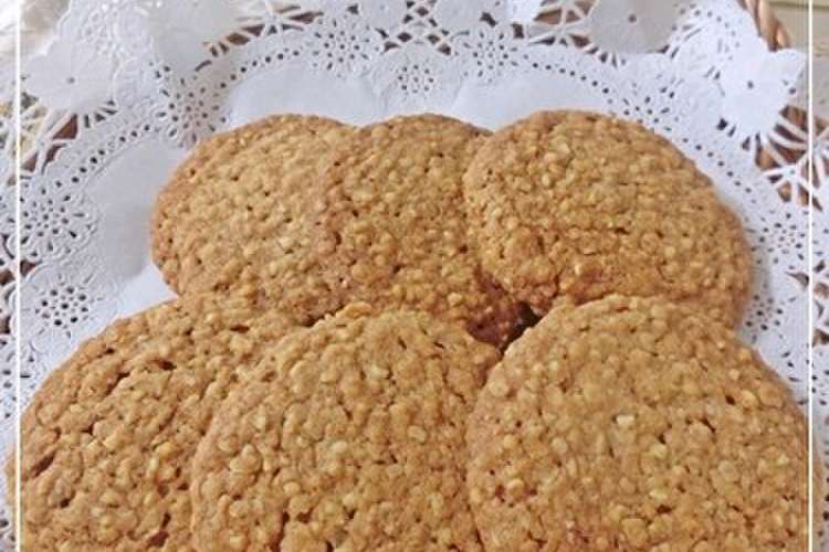 お家で焼こう からす麦クッキー レシピ 作り方 By やっこかあさん クックパッド 簡単おいしいみんなのレシピが361万品