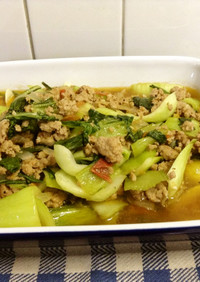 フィリピンの味♡チンゲン菜の炒め物