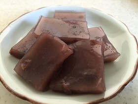砂糖不要で低カロリーなやわらか水羊羹