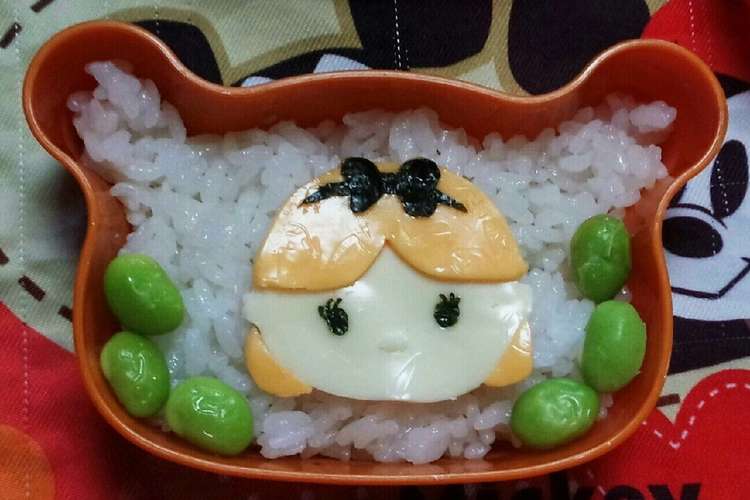 キャラ弁 アリス ツムツム風 レシピ 作り方 By 農家の嫁様 クックパッド 簡単おいしいみんなのレシピが357万品