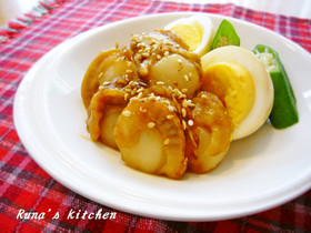 フライパン1つで♬ベビーホタテの照焼き