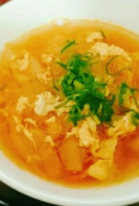 自信作☆キムチのおかずスープ