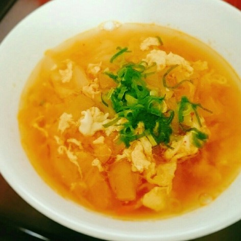 自信作☆キムチのおかずスープ