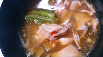 私用ダイエットスープ！辛旨韓国風スープの写真