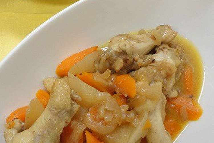 鶏手羽元と大根と人参のコンソメ煮込み レシピ 作り方 By Moegi0909 クックパッド 簡単おいしいみんなのレシピが360万品