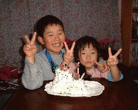 我が家のクリスマスケーキ