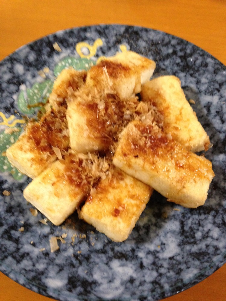 バター風味の豆腐ステーキの画像