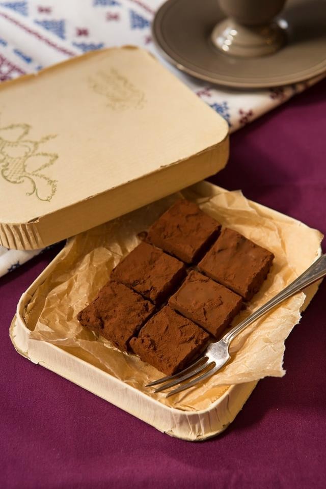 ラムレーズン生チョコレートの画像
