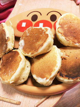 離乳食 後期 とうふホットケーキ♪
