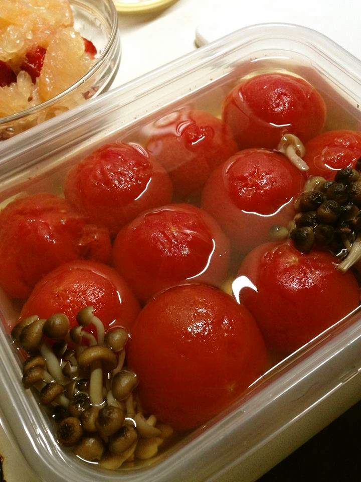 初夏のお野菜丸ごと冷やし出汁トマトの画像