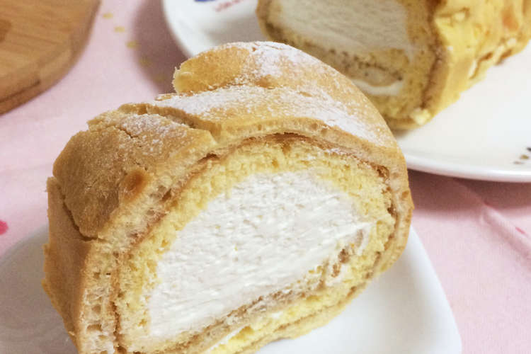冷凍がおいしい シューロールケーキ レシピ 作り方 By 恋ちゃん119 クックパッド 簡単おいしいみんなのレシピが353万品