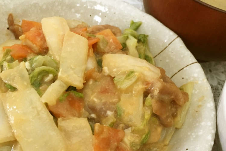 まろやか 豚肉と白菜の卵チーズ中華炒め レシピ 作り方 By かなせ クックパッド 簡単おいしいみんなのレシピが360万品