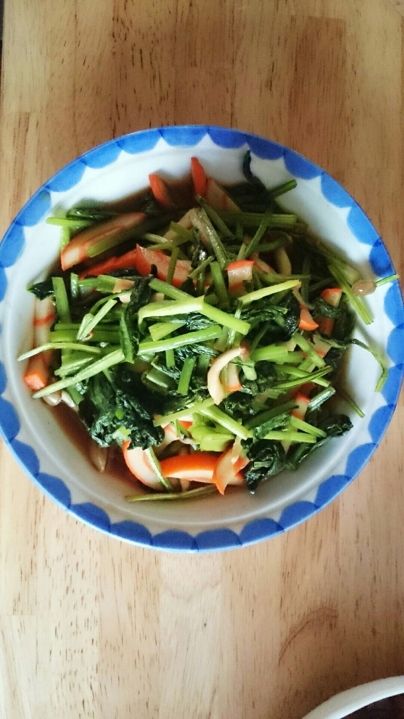 小松菜の炒め物の画像