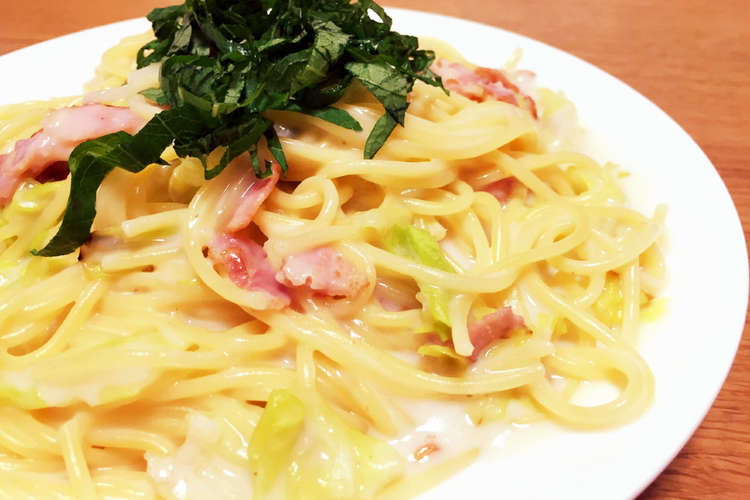 簡単 シチューのルーでクリームパスタ レシピ 作り方 By Saki クックパッド 簡単おいしいみんなのレシピが360万品