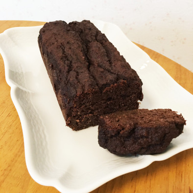 糖質制限簡単生おからチョコレートケーキの写真