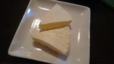 炊飯器で糖質制限クリームチーズケーキの写真