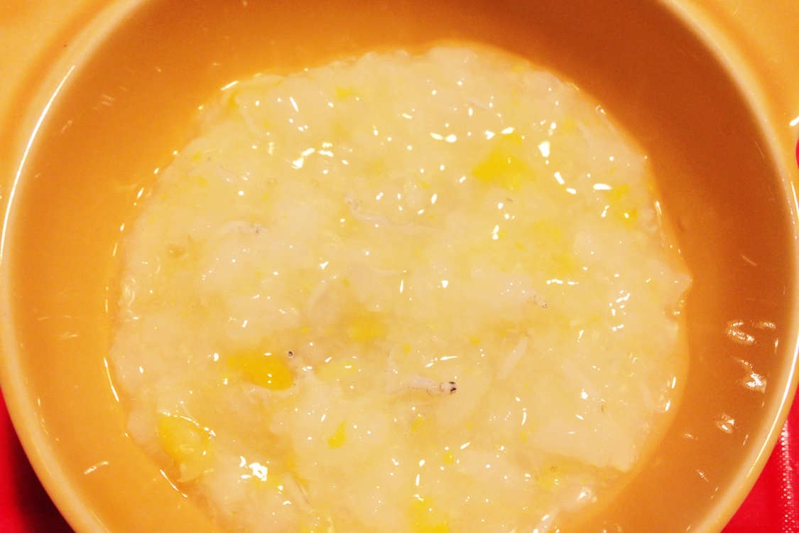 離乳食中期 コーンとしらすの簡単お粥 レシピ 作り方 By れいかキッチン クックパッド 簡単おいしいみんなのレシピが378万品