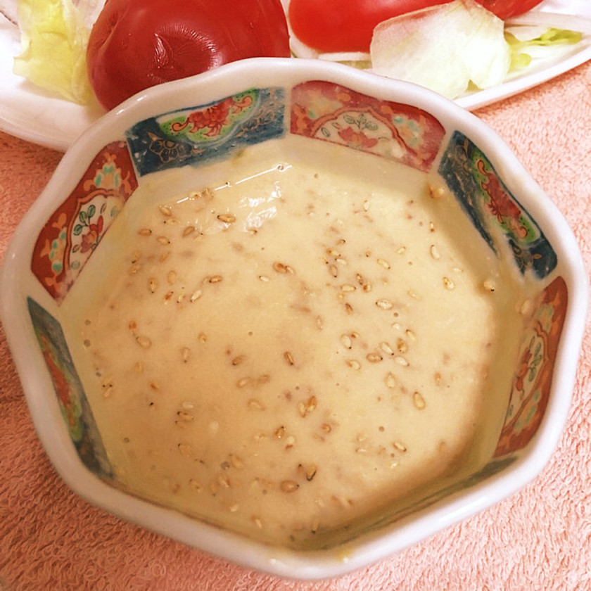ダイエット中に！豆乳胡麻味噌ドレッシング