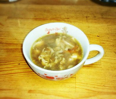 中華風アレンジ小豆スープの写真